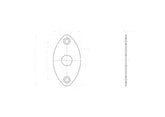 KD By AxLabs Football Shaped Steel Jack Plate - AxLabs